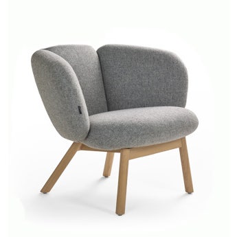 Artifort Bras Wood Base Easy Chair