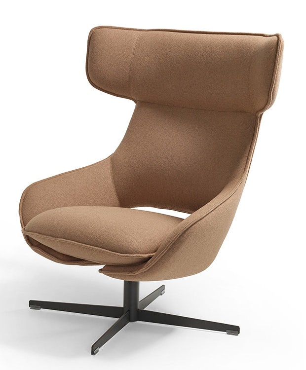 Artifort Kalm Comfort Cross Swivel Base Chair