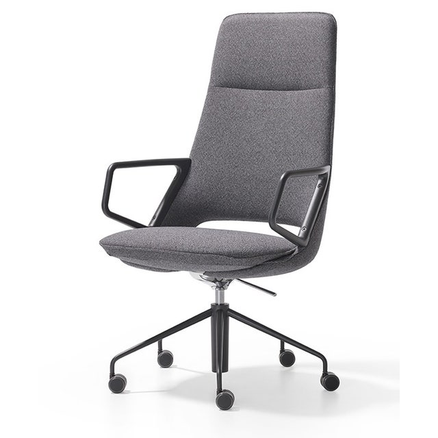 Artifort Zuma 5-Legged Swivel Base High Back Chair