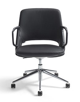 Artifort Zuma 5-Legged Swivel Base Low Back Chair