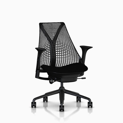 Herman Miller Sayl® Chair > Basic, Black (IN STOCK)