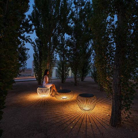 Vibia Meridiano 4710/4715 Outdoor Floor Lamp / Bench