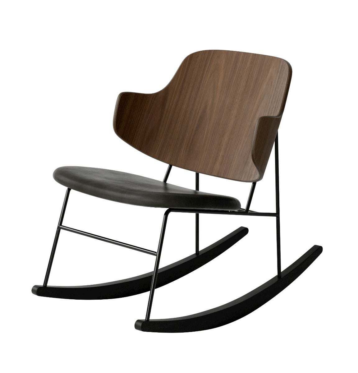 Audo Copenhagen The Penguin Rocking Chair - Seat Upholstered