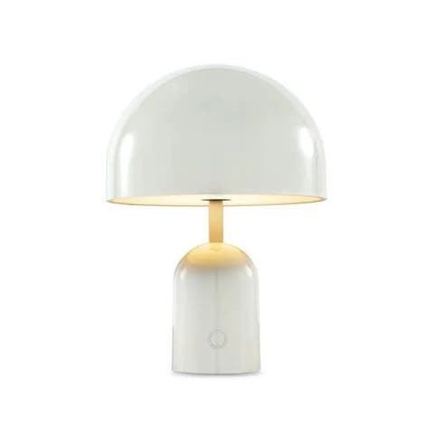 CLEARANCE Tom Dixon Bell Portable Table Lamp, Light Grey