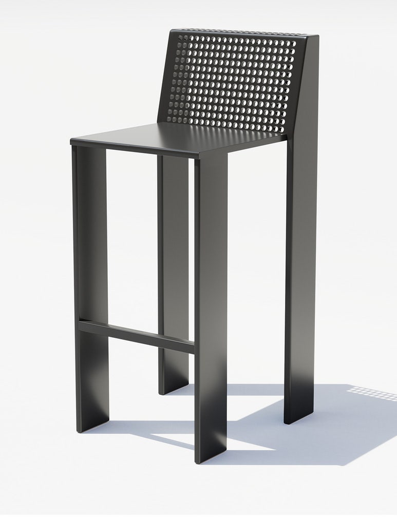 Bend Goods Block Barstool
