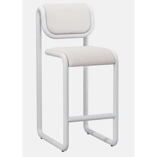 Bend Goods Tube Bar Stool