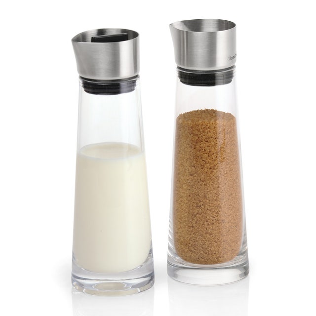 Blomus Macchiato Sugar and Creamer Glass Set
