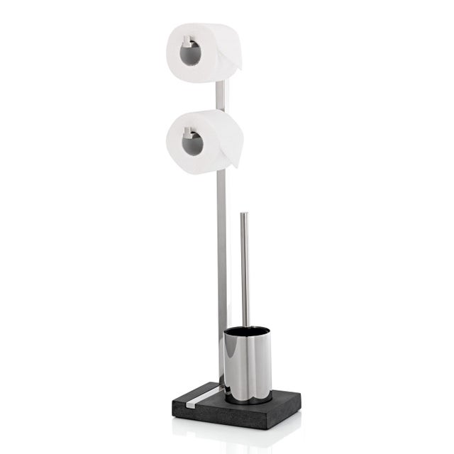 Blomus Menoto Toilet Butler, Polished