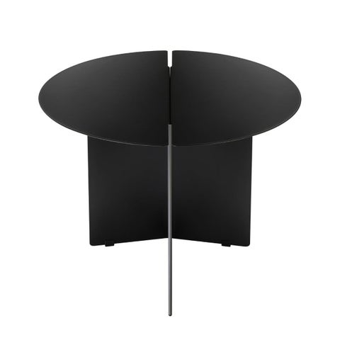 CLEARANCE Blomus Oru Steel Side Table, Medium, Black