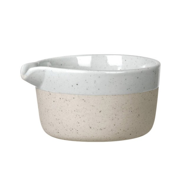 Blomus Sablo Ceramic Cream Container