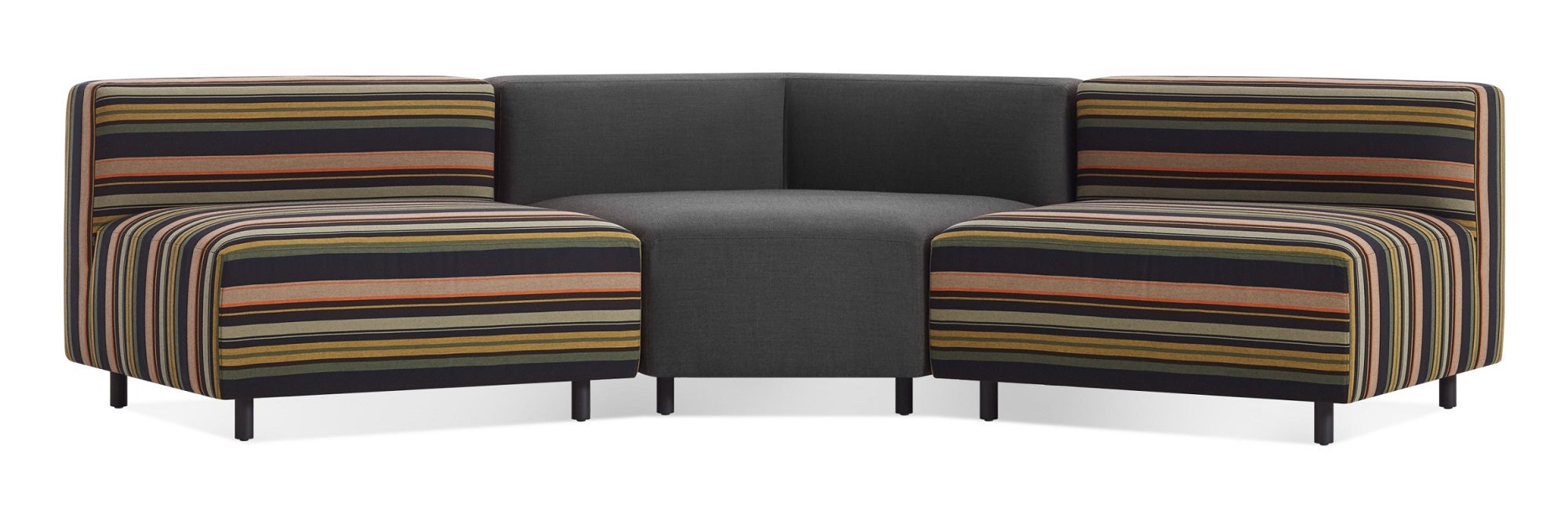 Blu Dot 9 Yard Outdoor Angled Small Sectional Sofa