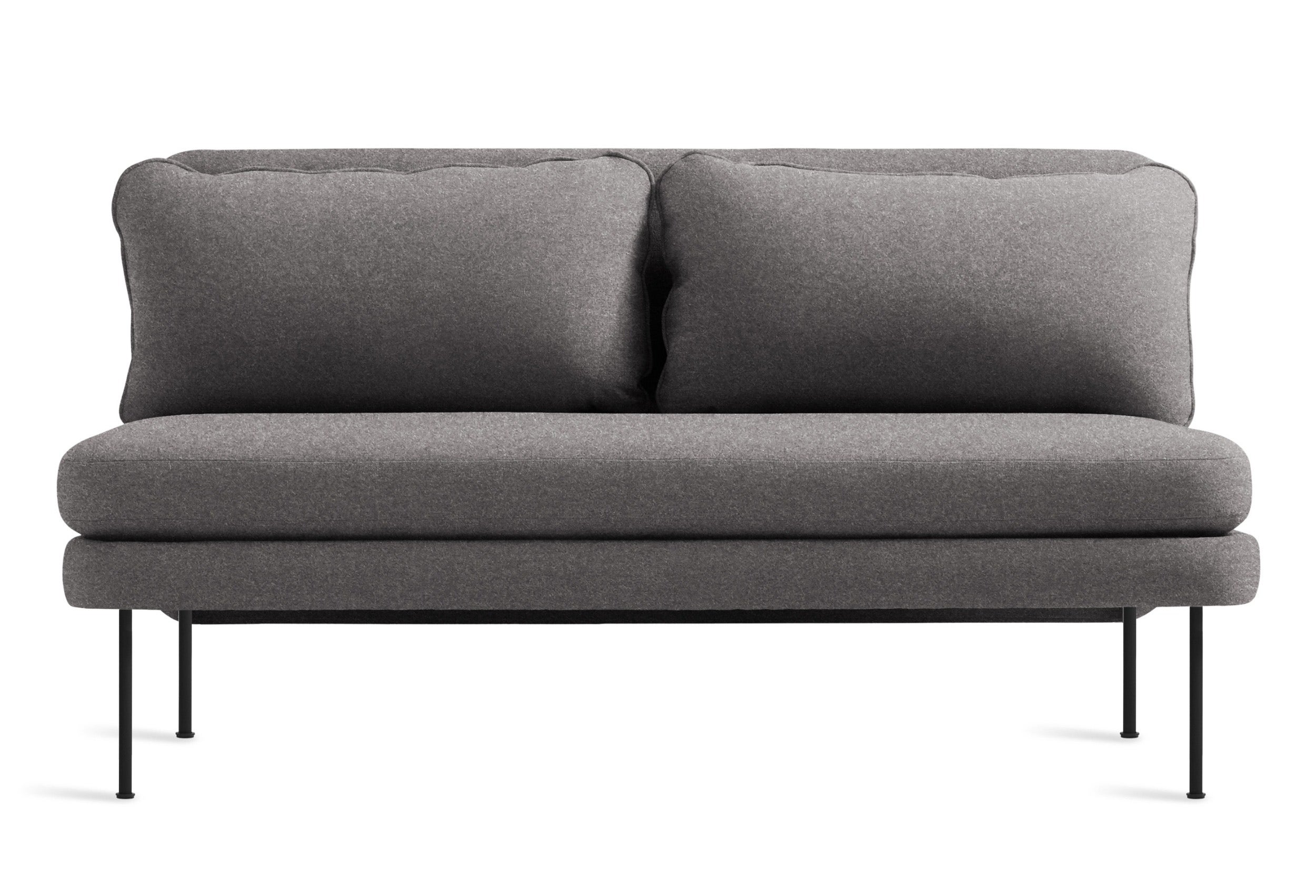 Blu Dot Bloke 60 inch Armless Sofa