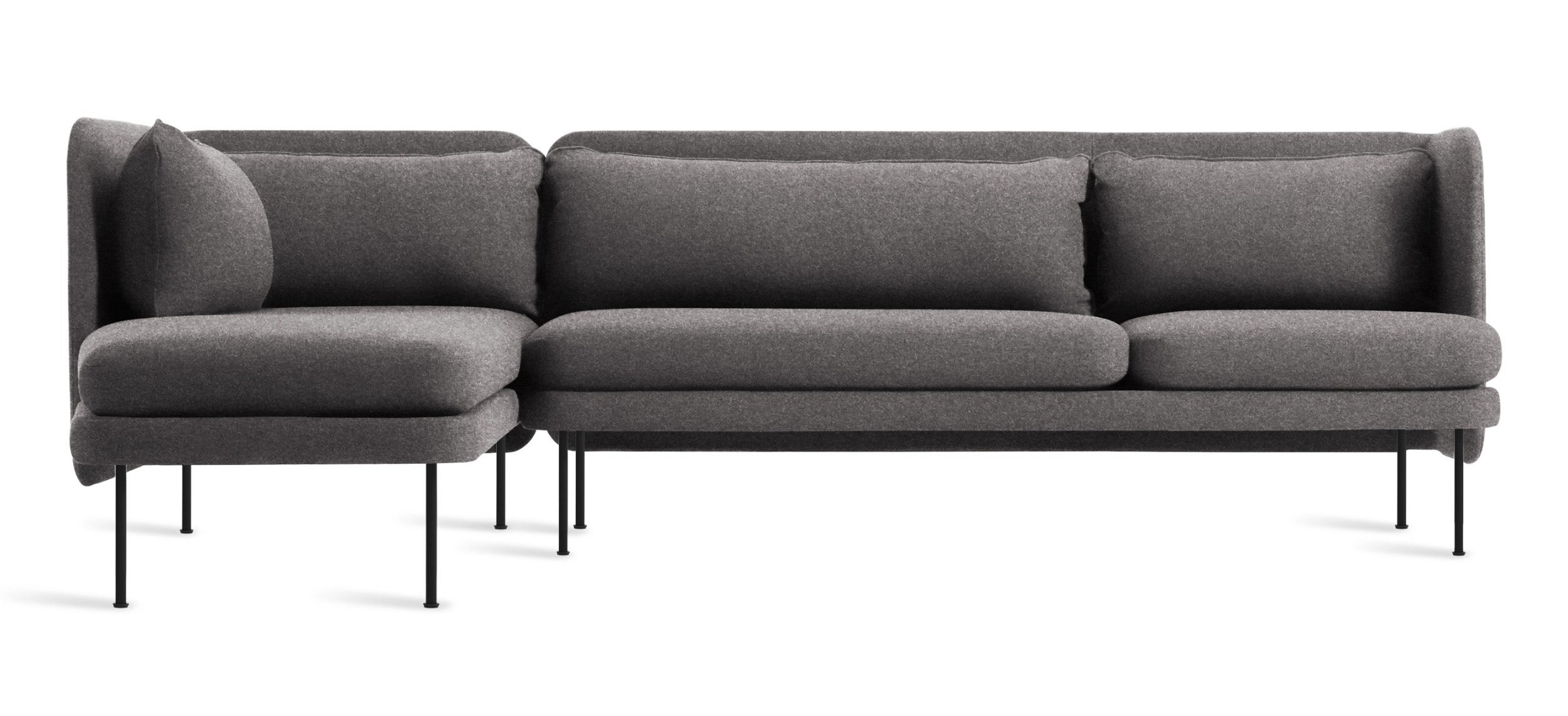 Blu Dot Bloke Sofa with Arm Chaise