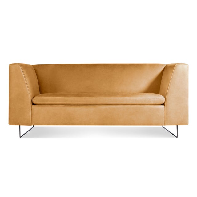 Blu Dot Bonnie 72 inch Leather Sofa