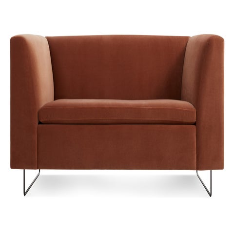 Blu Dot Bonnie 72 inch Velvet Sofa (US made)