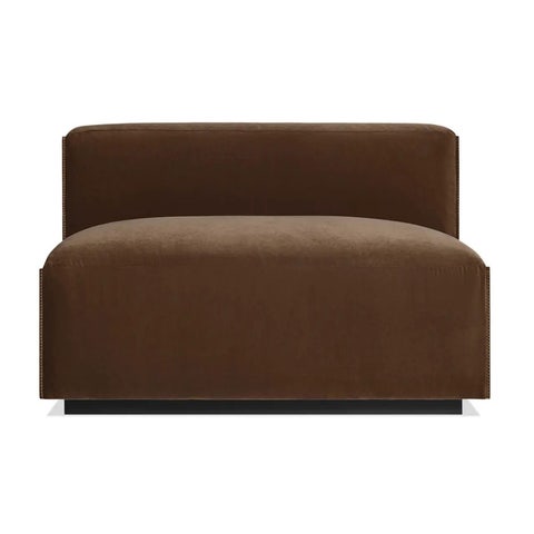 Blu Dot Cleon 56 inch Armless Velvet Sofa