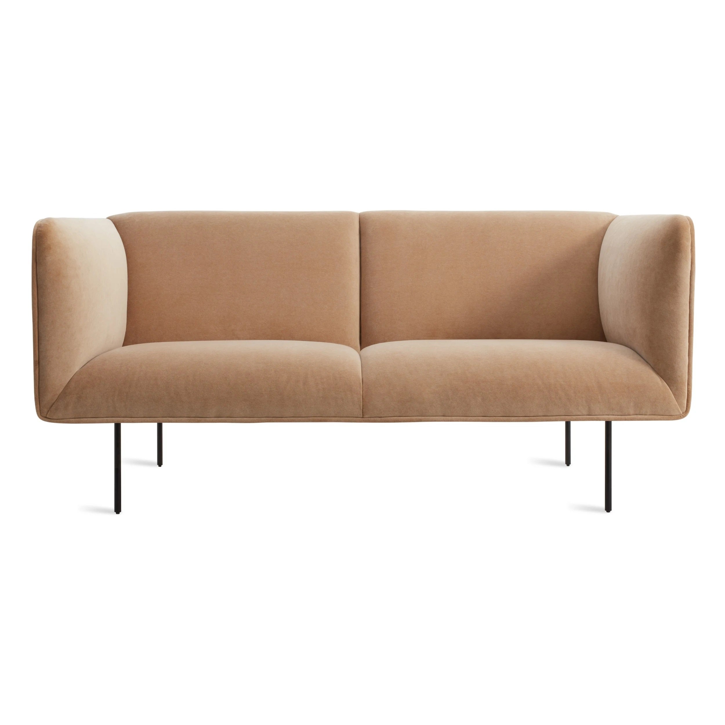 Blu Dot Dandy 70 Inch Velvet Sofa (DNR)