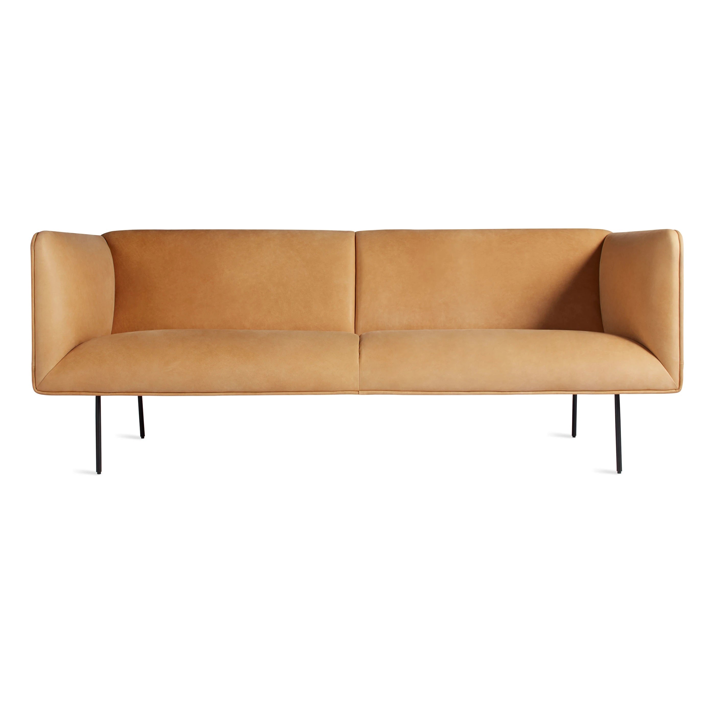Blu Dot Dandy 86 Inch Leather Sofa