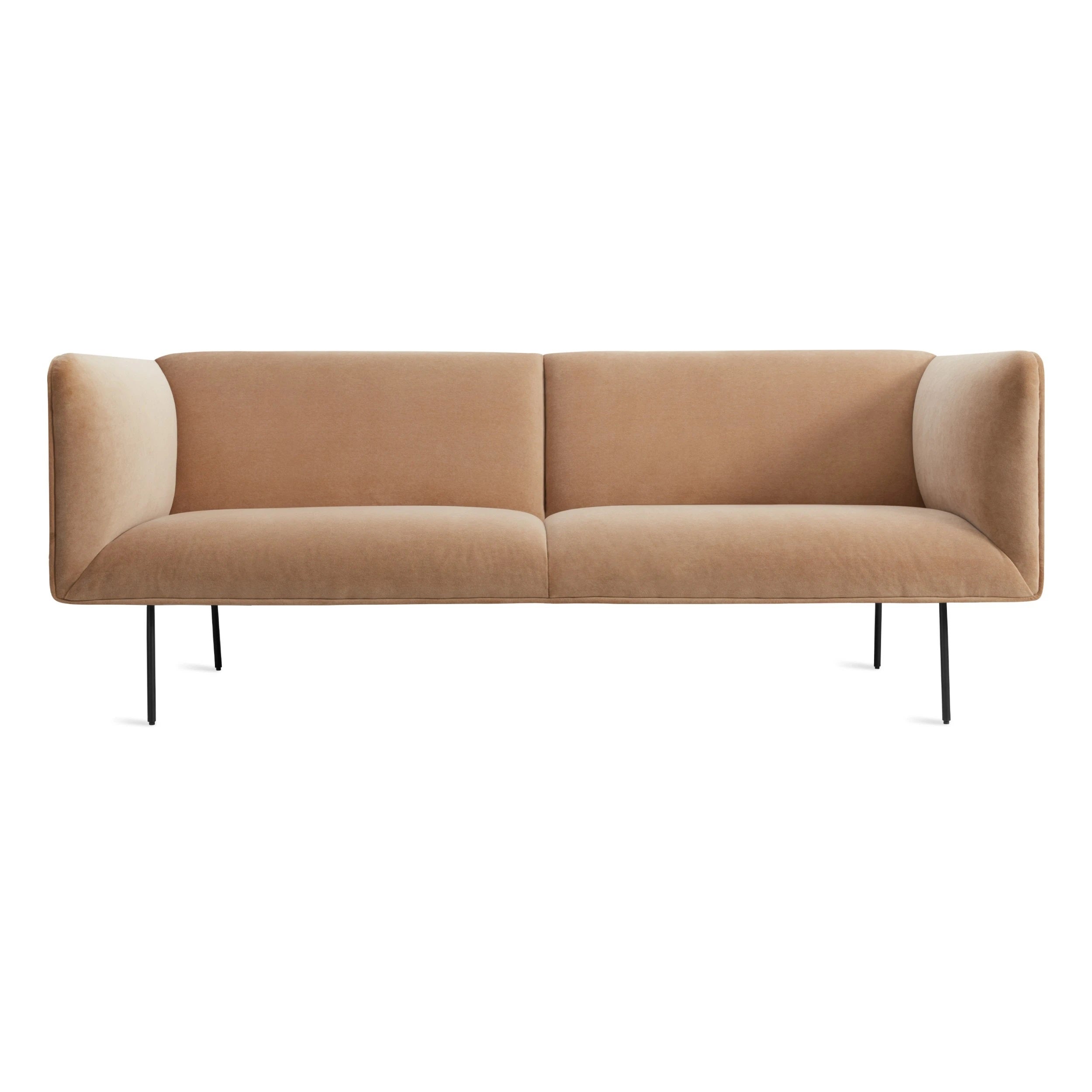 Blu Dot Dandy 86 Inch Velvet Sofa
