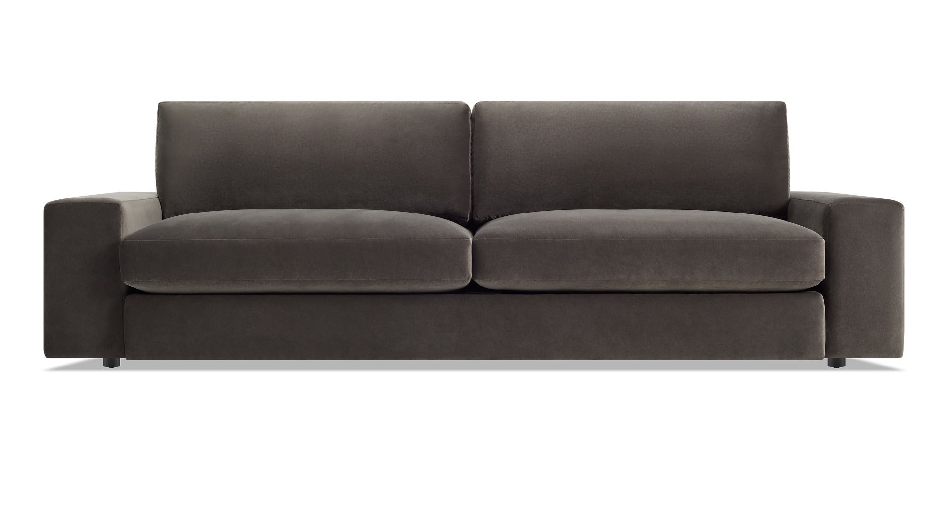 Blu Dot Esker 98 inch Velvet Sofa