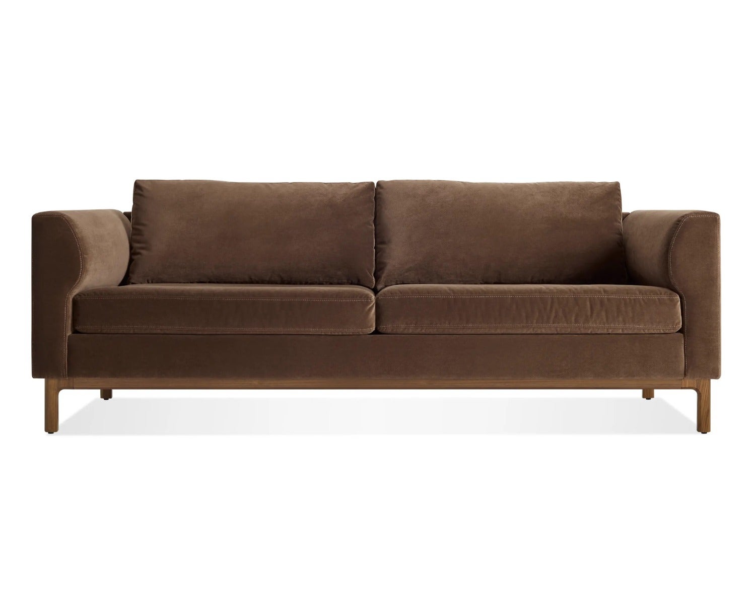 Blu Dot Guide 82 Inch Velvet Sofa