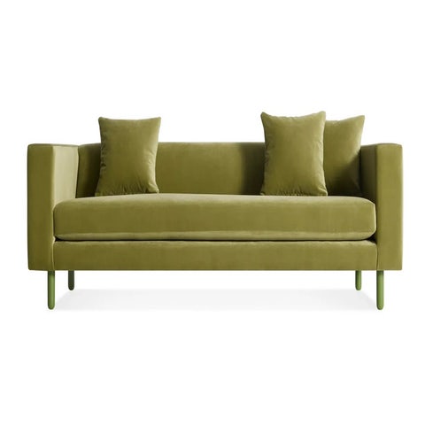 Blu Dot Mono 83 Inch Velvet Sofa (US made)
