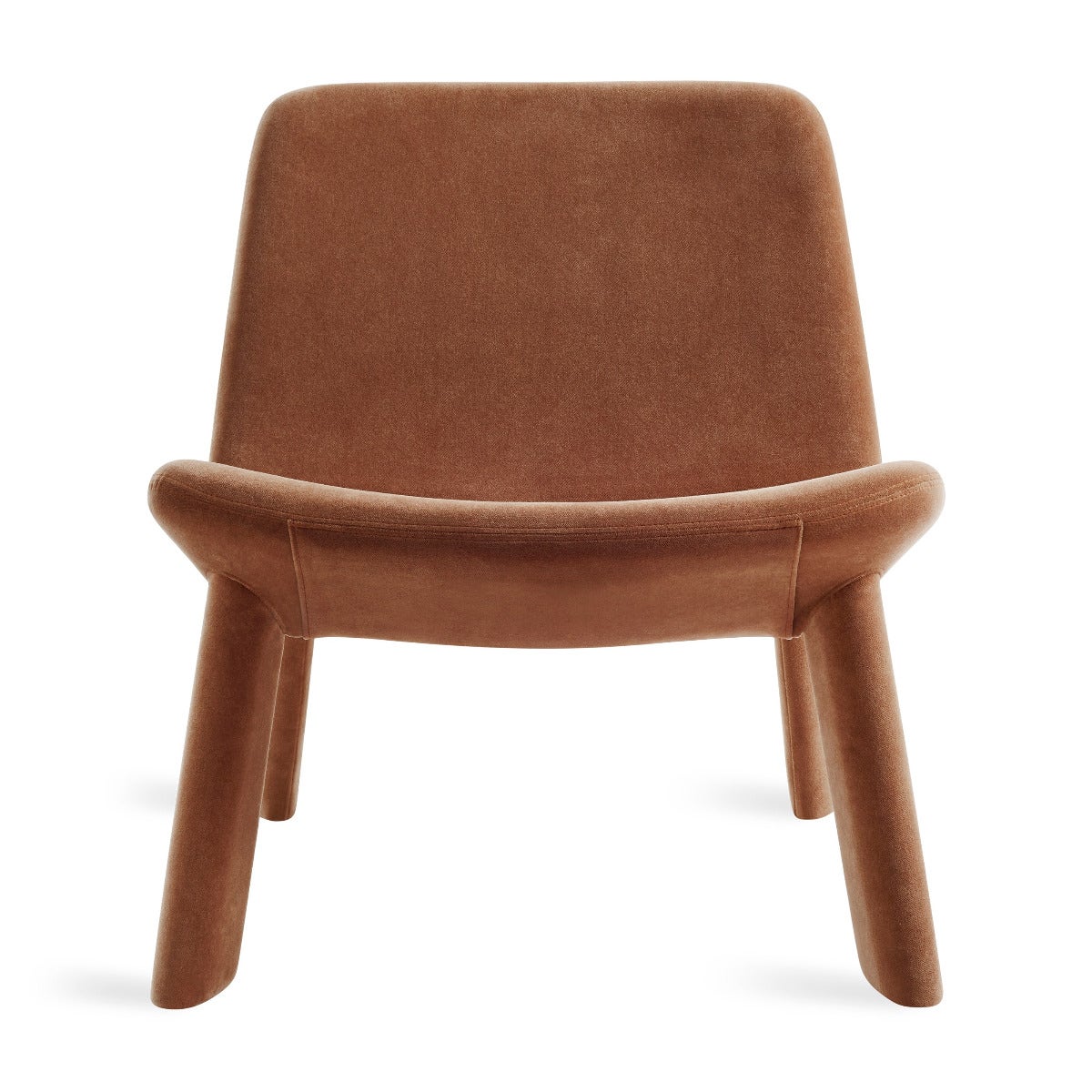 Blu Dot Neat Velvet Lounge Chair