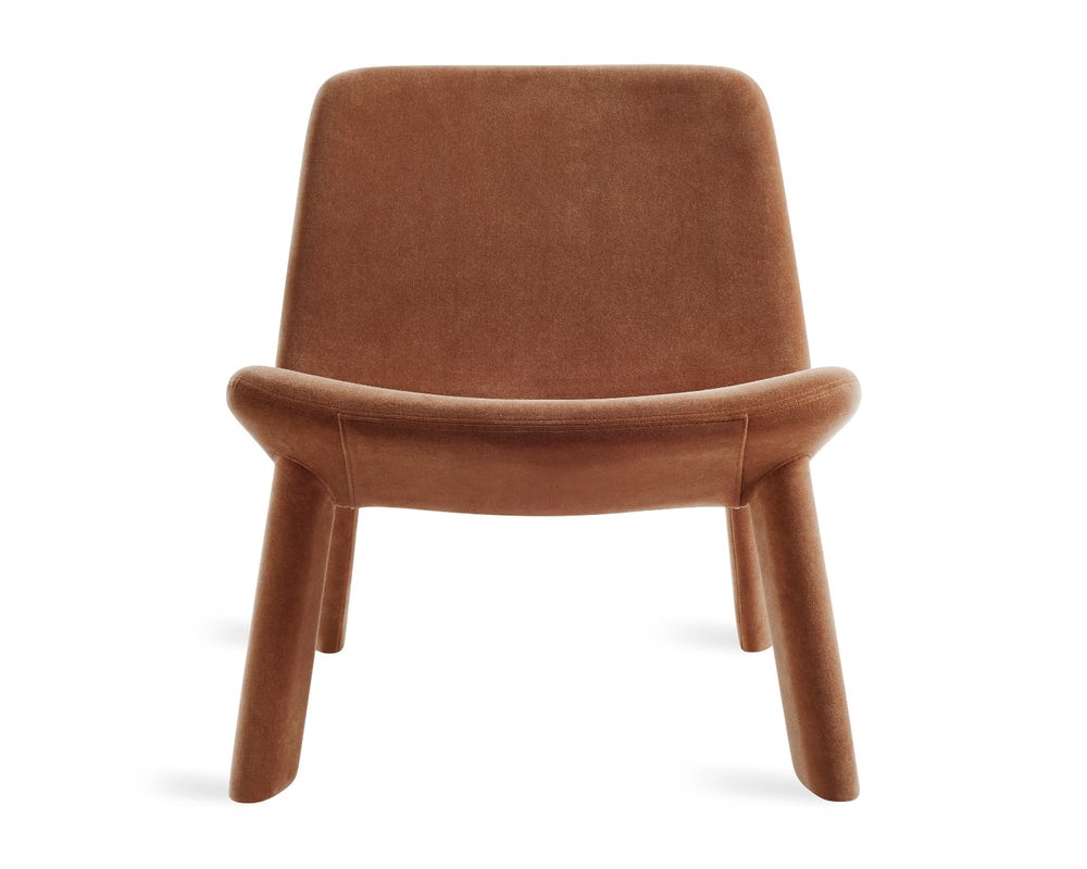 Blu Dot Neat Velvet Lounge Chair - Main Image