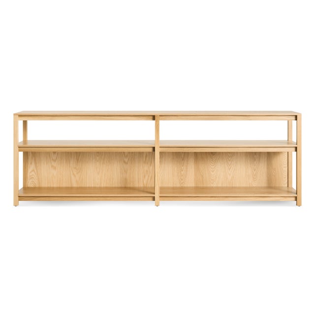 Blu Dot Open Plan Long and Low Bookcase