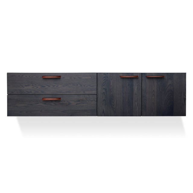 Blu Dot Shale 2 Door / 2 Drawer Wall-Mounted Cabinet