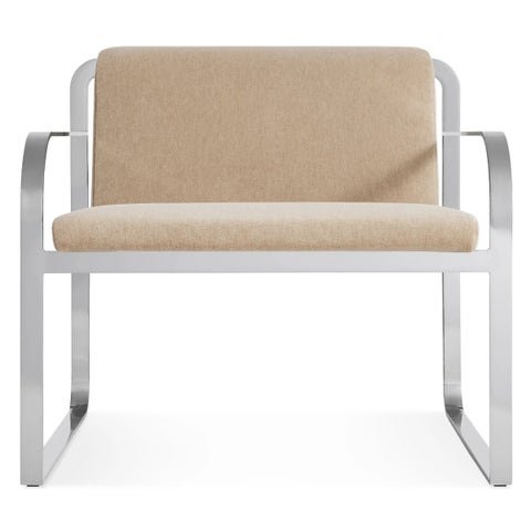 Blu Dot Skald Velvet Lounge Chair