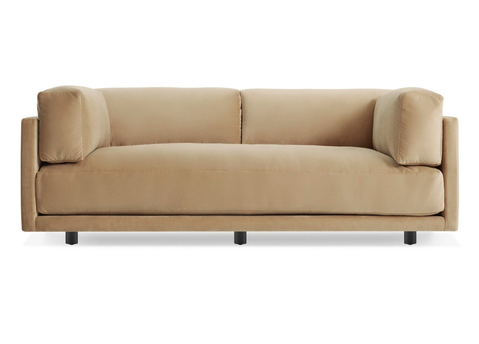 Blu Dot Sunday 82 Inch Velvet Sofa