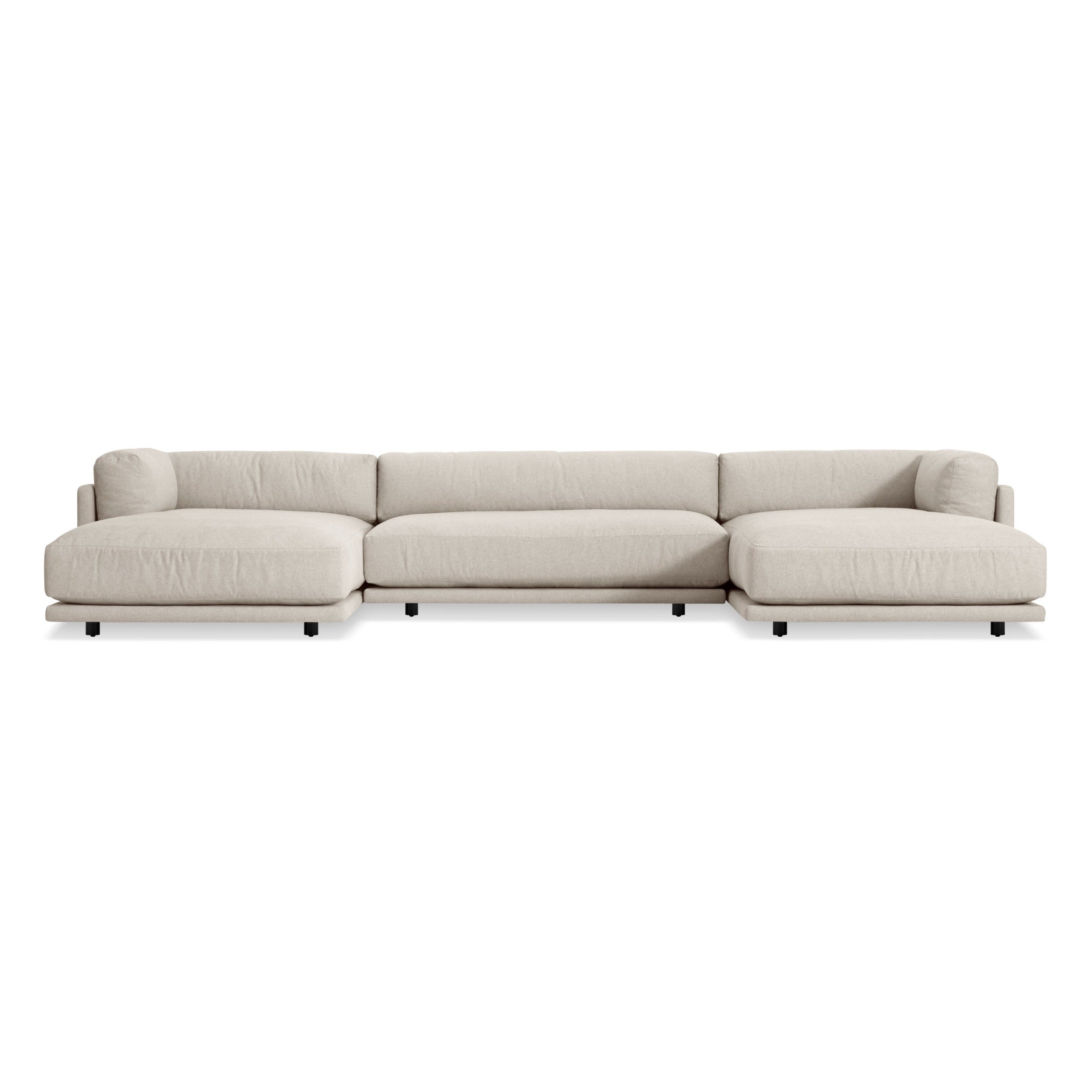 Blu Dot Sunday U-Shaped Sectional Sofa