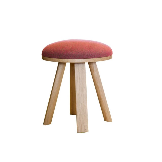BuzziSpace BuzziMilk Stool - Upholstered