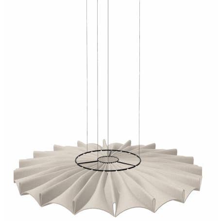 BuzziSpace BuzziPleat Edel Suspended Screen
