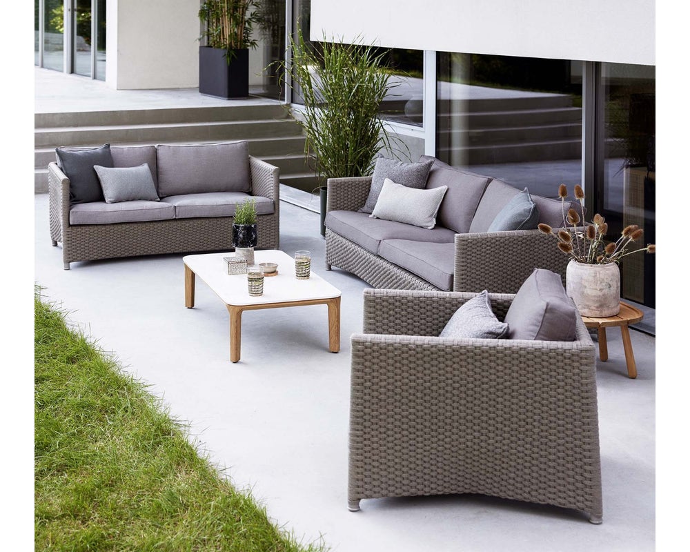 Cane-line Diamond Soft Rope 3-Seater Sofa - Main Image