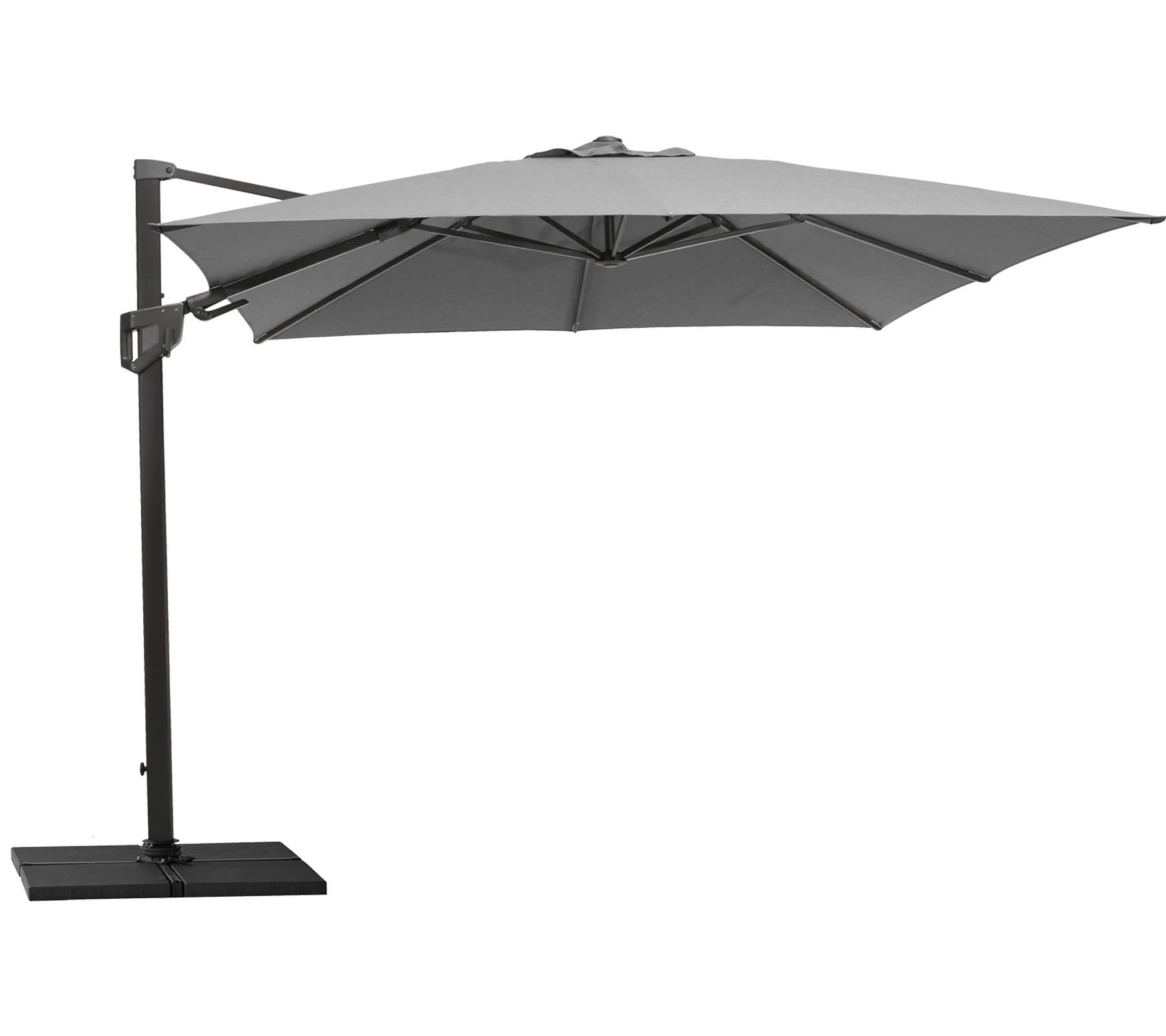 Cane-line Hyde Luxe Tilt Parasol with Base
