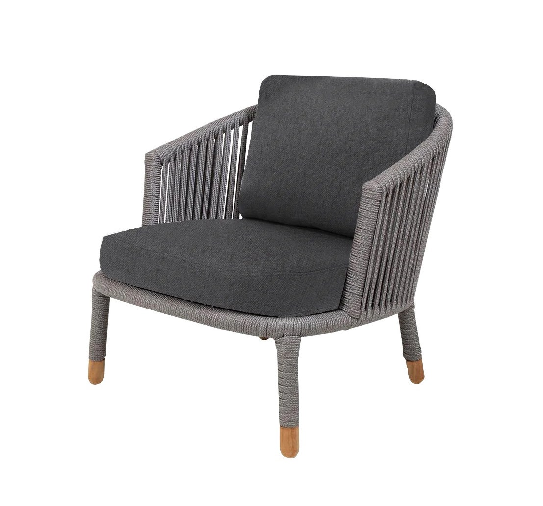 Cane-line Moments Lounge Chair with Cushion Set
