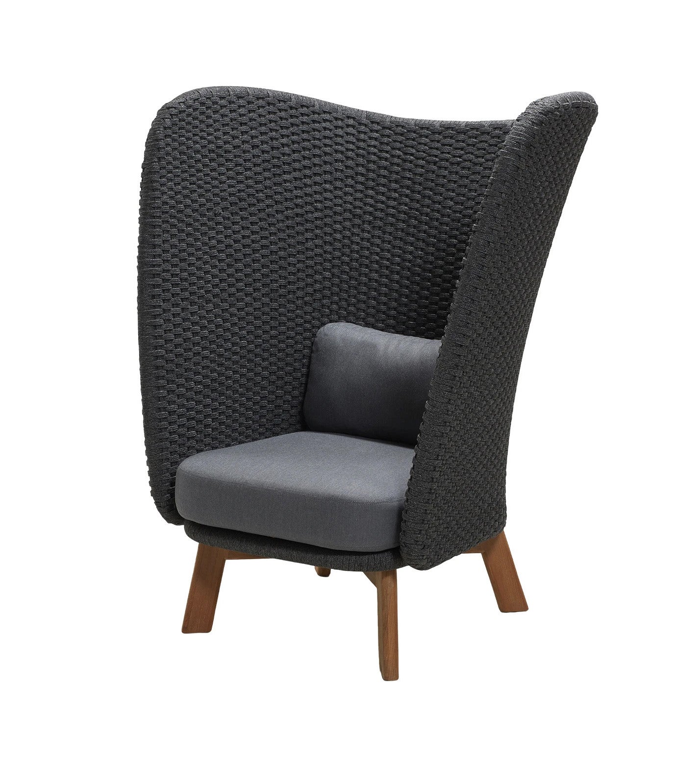 Cane-line Peacock Rope Wing Highback Chair