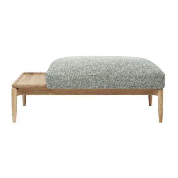 Carl Hansen & Son E350 Embrace Footstool with Table