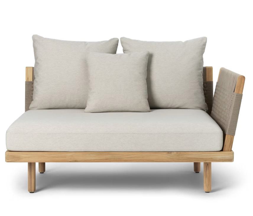 Carl Hansen & Son E511 Embrace Outdoor Lounge Sofa with Siderest