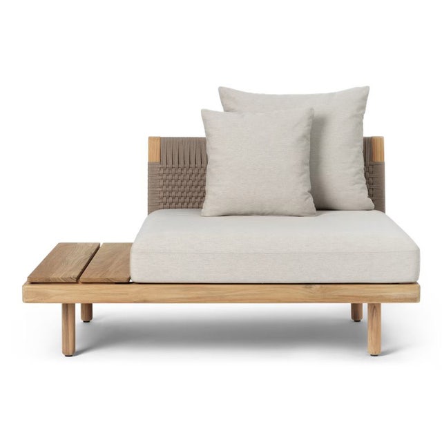 Carl Hansen & Son E520 Embrace Outdoor Lounge Sofa with Side Table