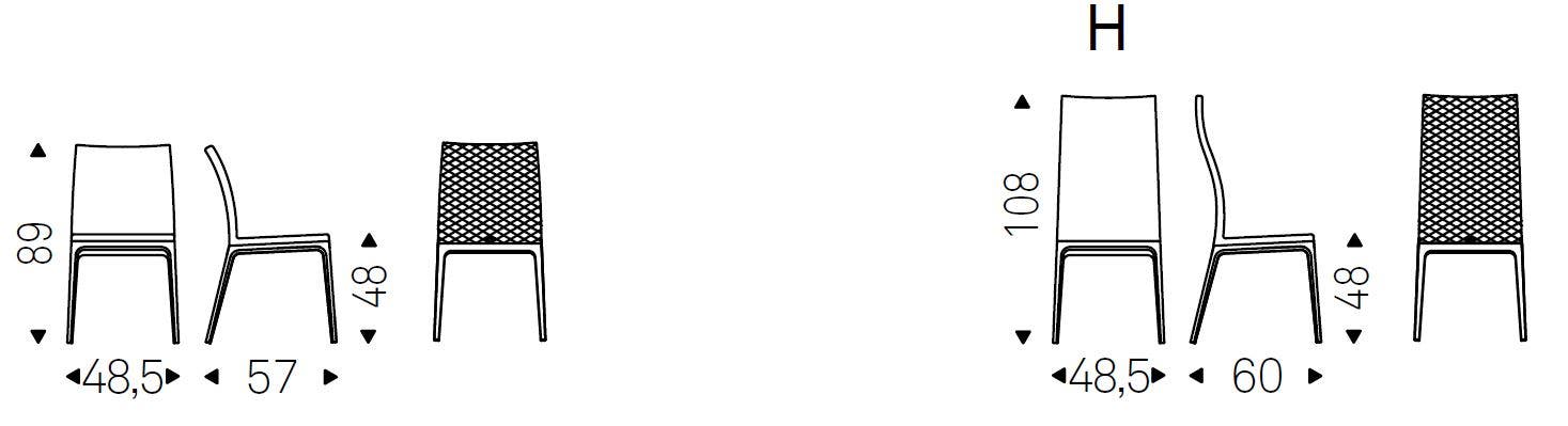 Cattelan Italia Arcadia Couture Chair