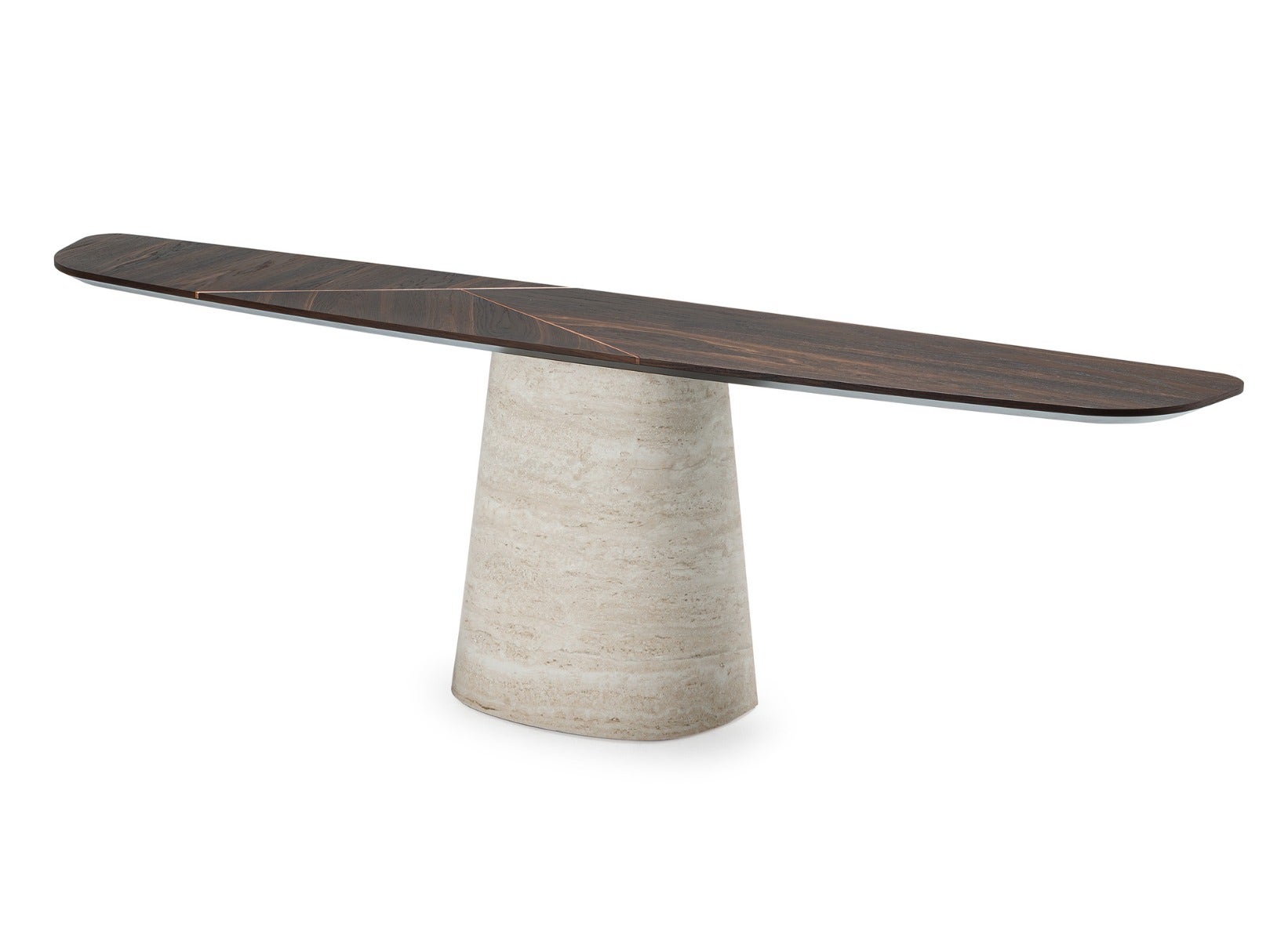 Cattelan Italia Rado Wood Console Table