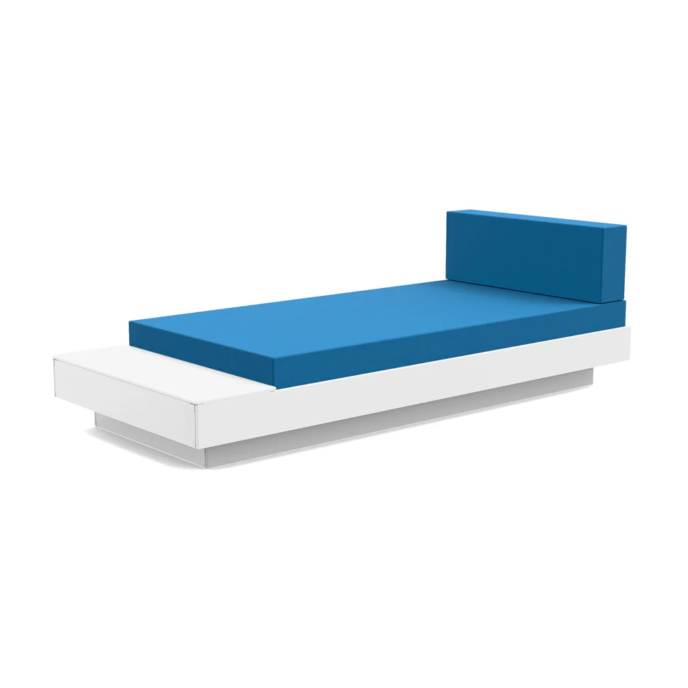 Loll Platform One Chaise Lounge with Table