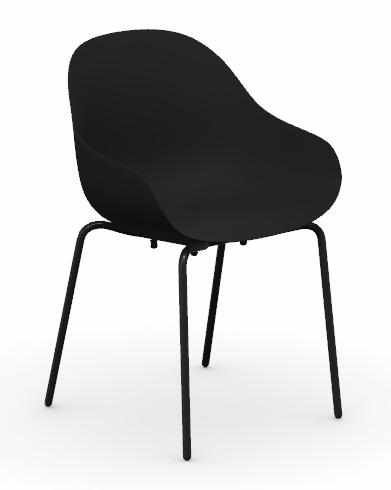 Connubia Academy Armchair (Priced Each, Sold in Sets of 2)