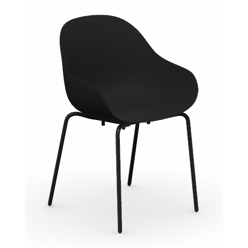 Connubia Academy Armchair (Priced Each, Sold in Sets of 2)