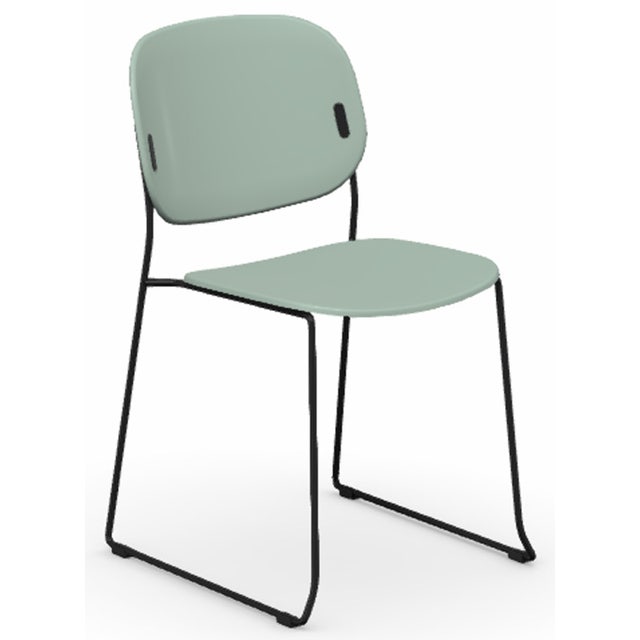Connubia Yo! Sledge Base Chair (Priced Each, Sold in Sets of 2)