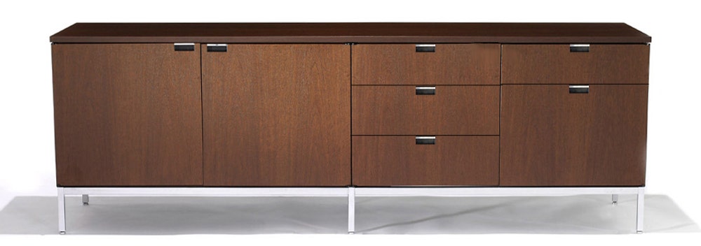 Knoll Florence Knoll® Credenza - Four Position (Four Storage Cabinets) Style 3