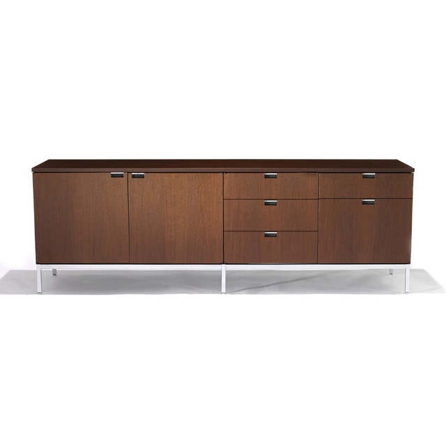 Knoll Florence KnollĀ® Credenza - Four Position (Four Storage Cabinets) Style 3